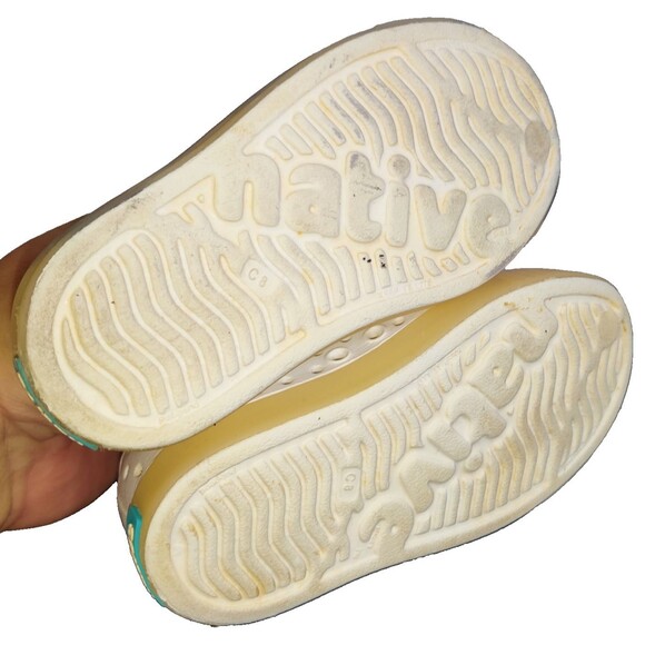 Native Bloom Little Kids Jelly Fish Size C8 Unisex Slip On Lite Sandals - Picture 9 of 10